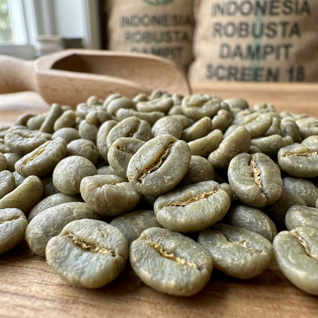 Dampit Robusta lot sample